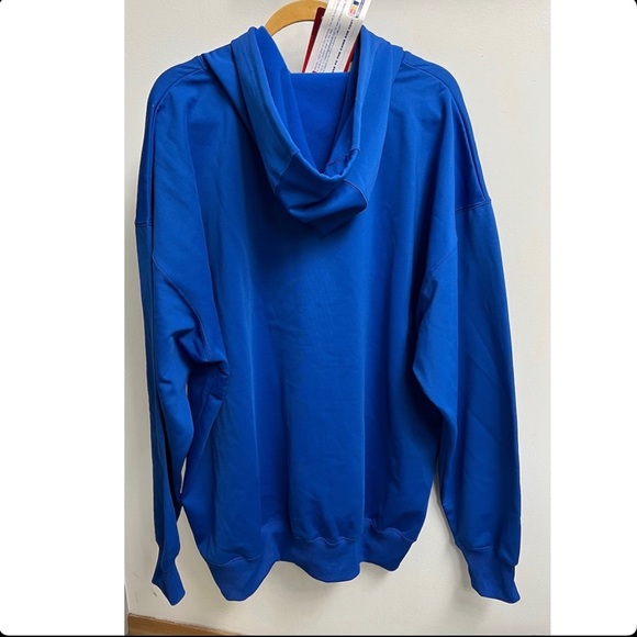 Chicago Cubs baseball player shadow Therma base pullover Hoodie Blue SZ … - Picture 4 of 7